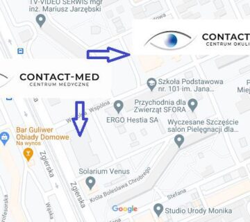 contact med łódź