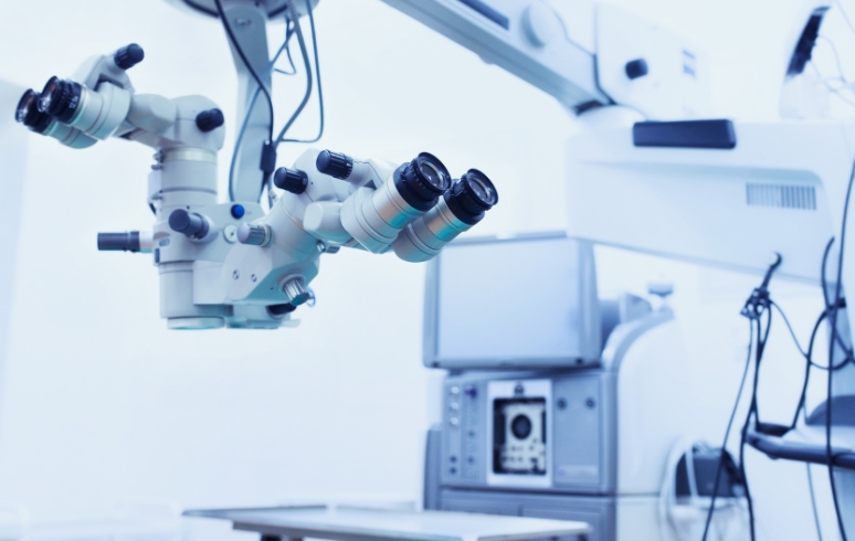 sprzęt do diagnostyki wzroku, leczenie zaćmy