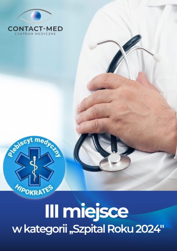 szpital roku 2024 plebiscyt hipokrates dla contact-med